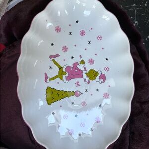 NEW grinch platter